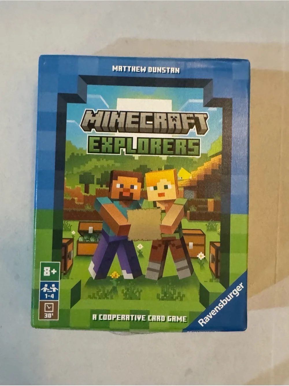 Ravensburger Minecraft Explorers - Cooperative Card Game, Children Ages 8+